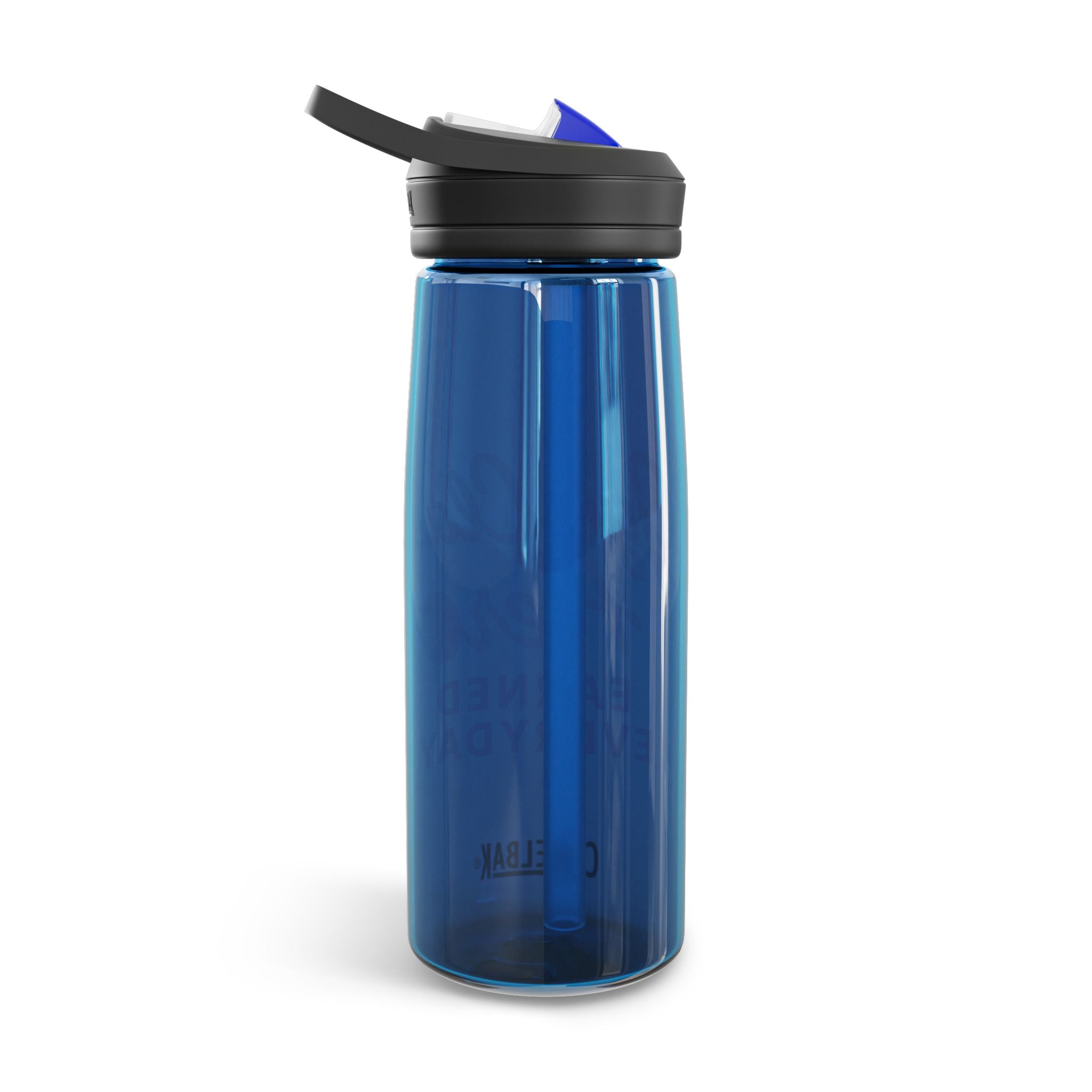 Gym Class Hero Water Bottle — CamelBak Eddy 20oz/25oz, "Earned Everyday" Basketball Design