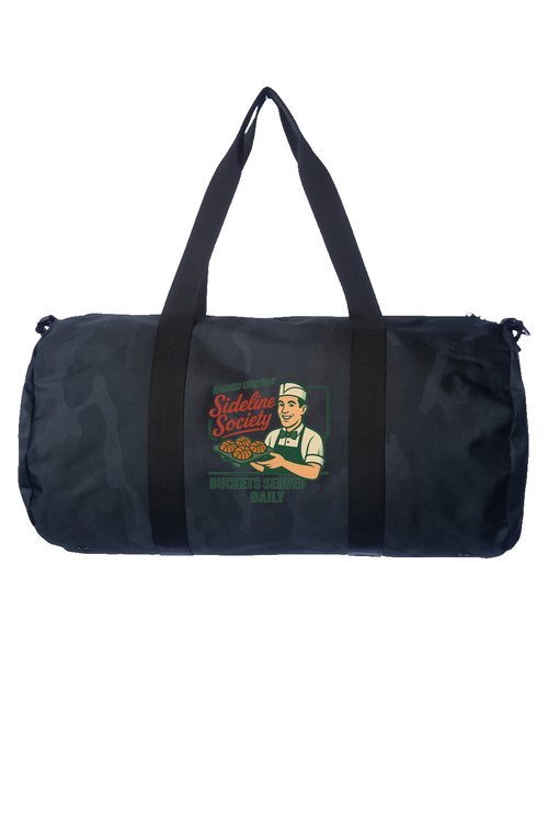 Day Trip Duffle Black Camo