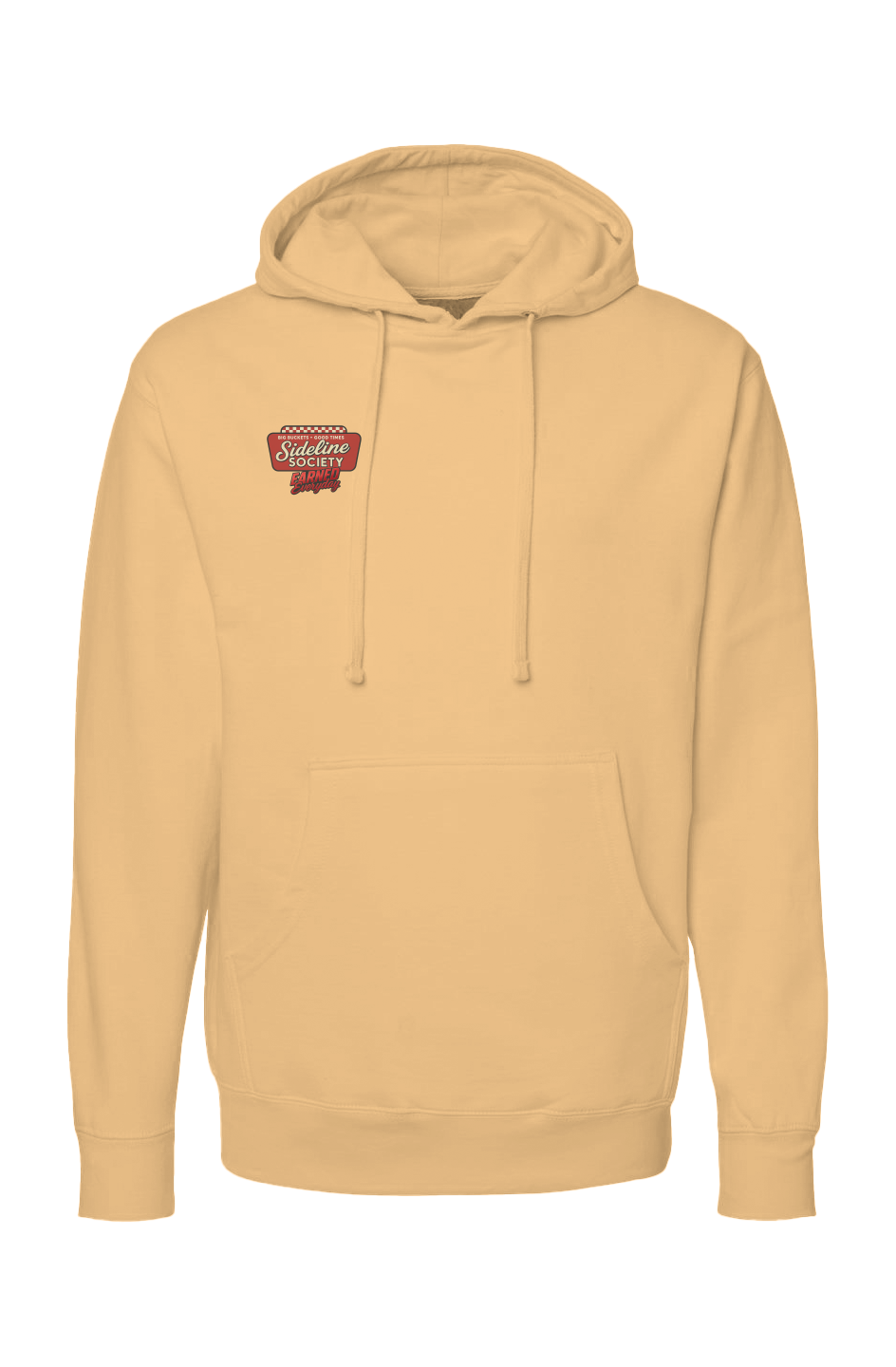 Buckets Served Daily Hoody — Earned Everyday x Sid