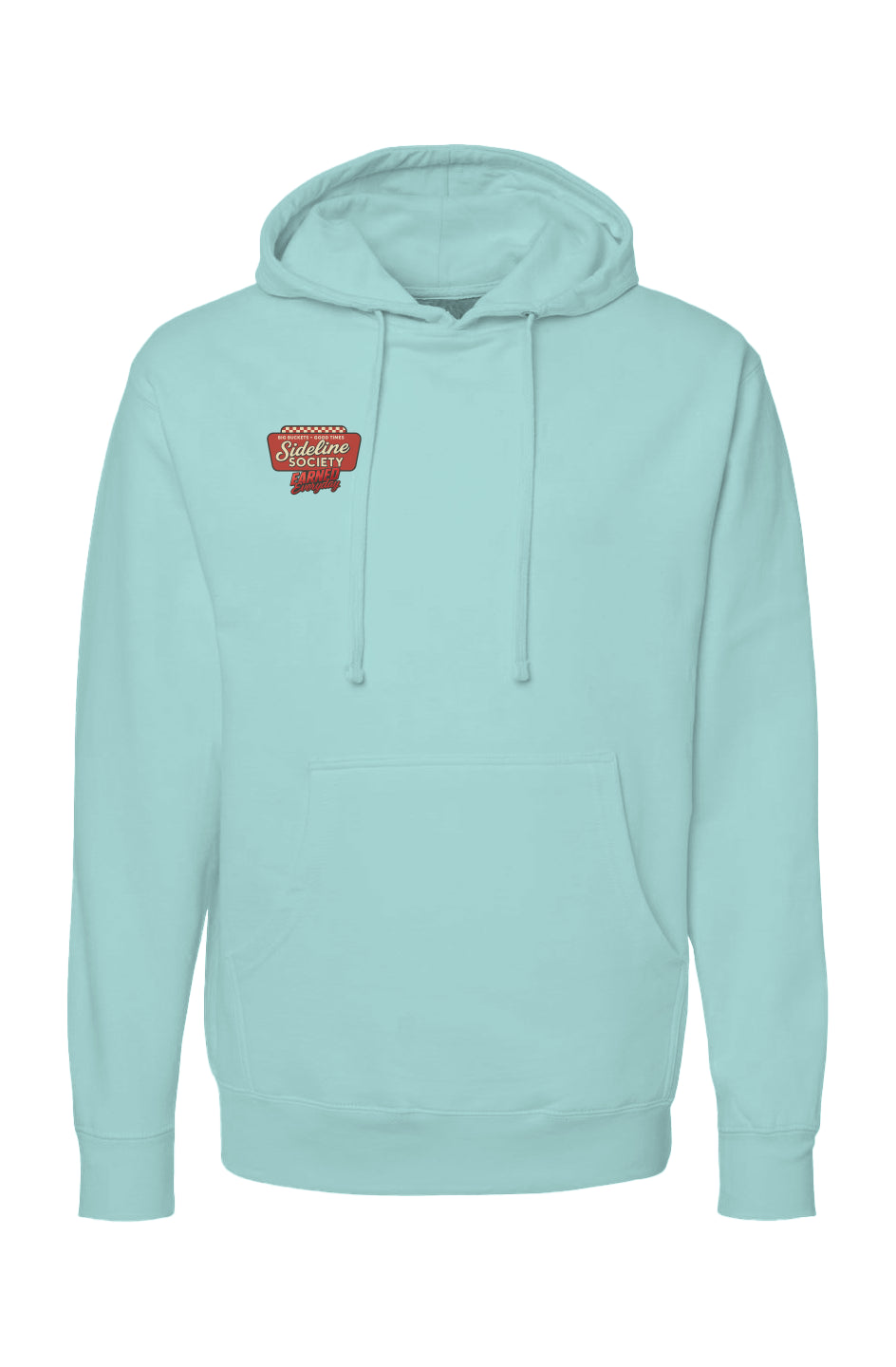 Buckets Served Daily Hoody — Earned Everyday x Sideline Society