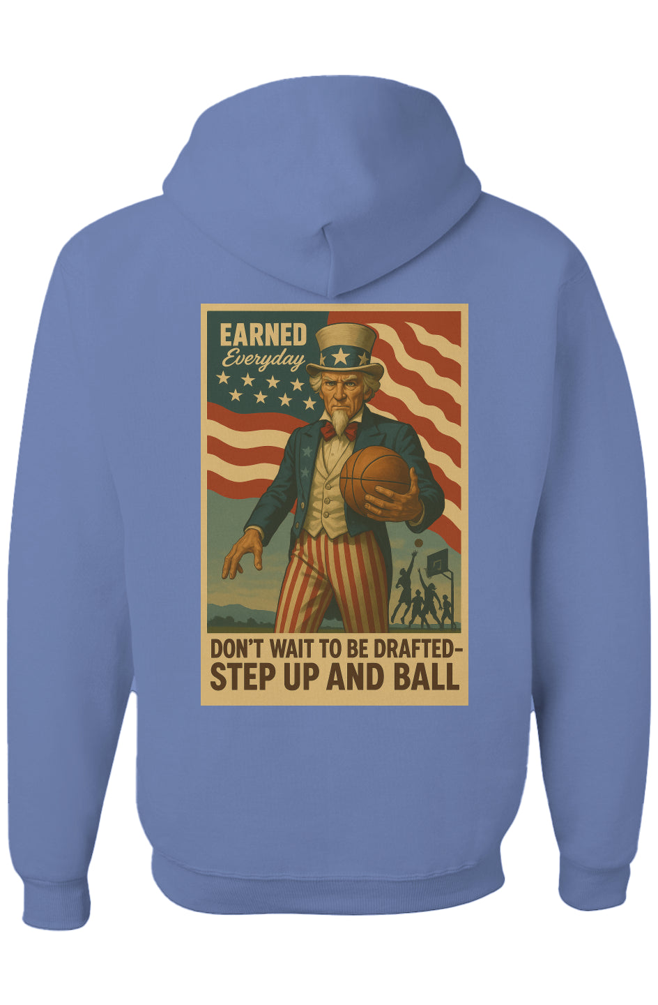 Step up and Ball - Earned Everyday x Jerzees NuBle