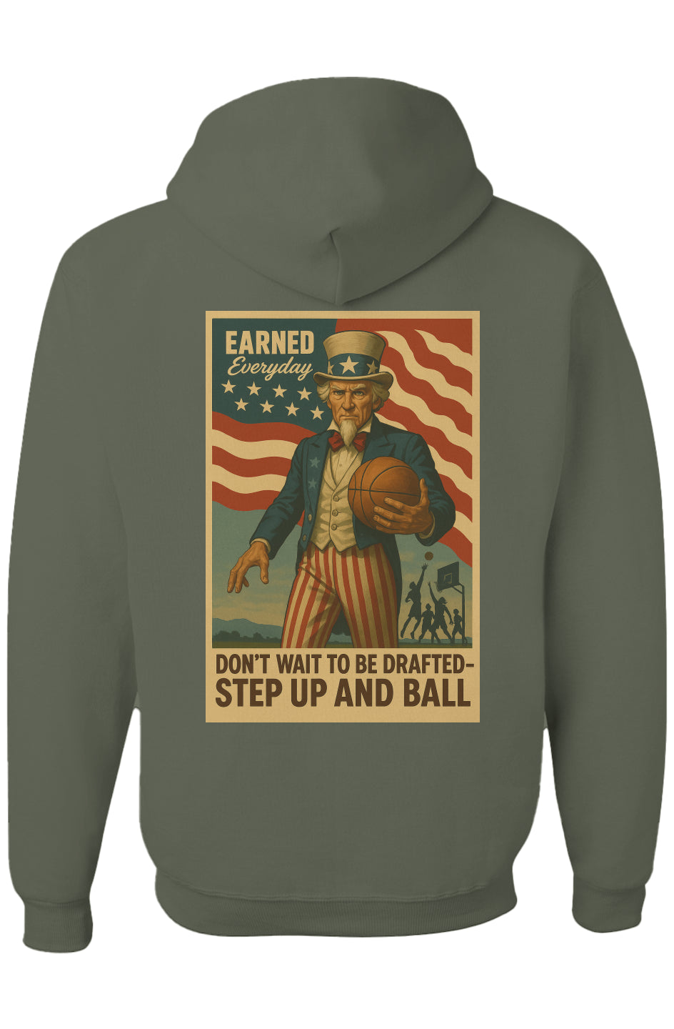 Step up and Ball - Earned Everyday x Jerzees NuBle