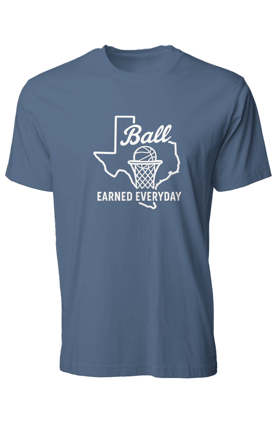 Texas Ball x Earned Everyday – Pigment-Dyed Tee