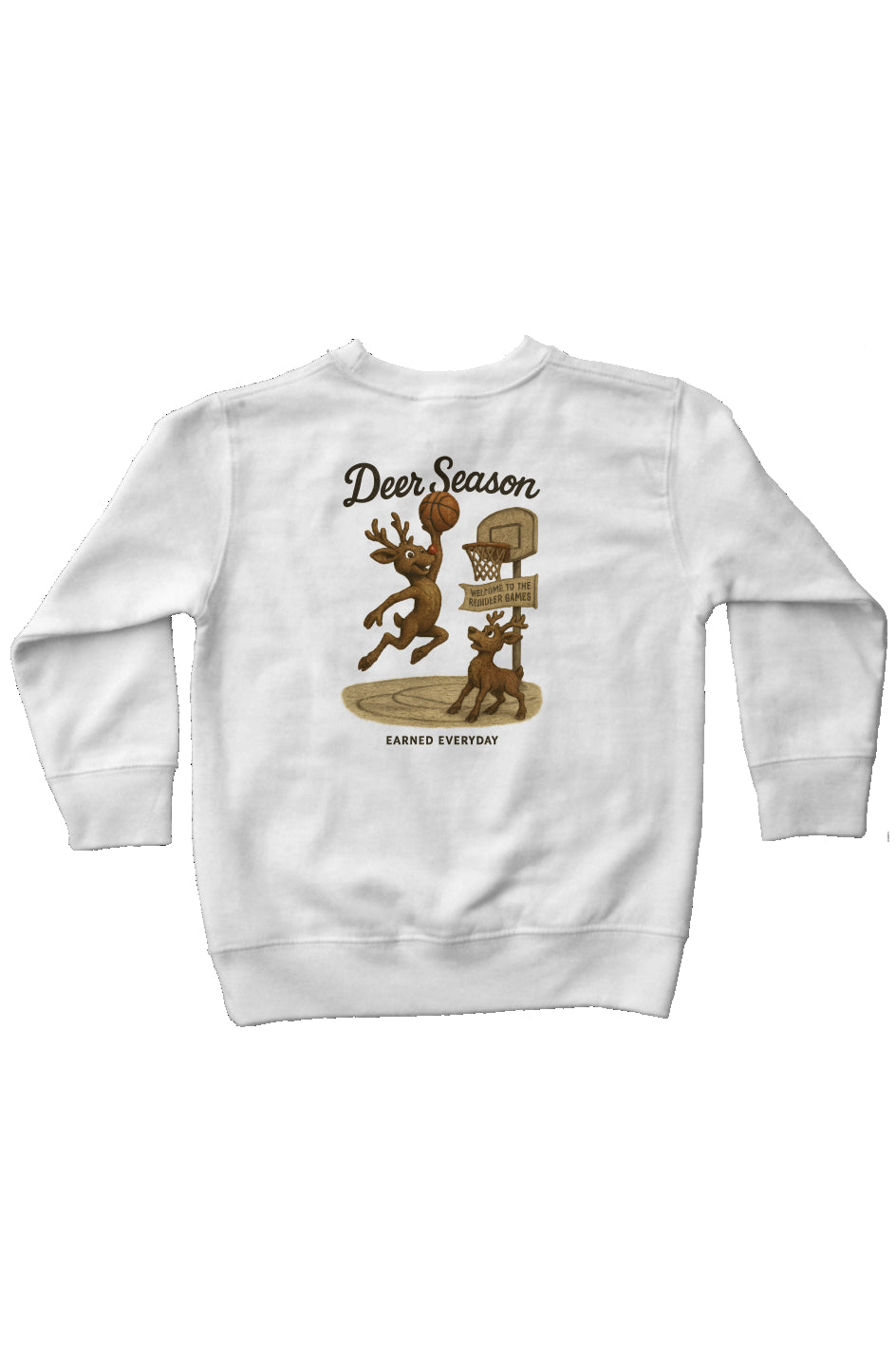 Toddler Reindeer Games Crewneck – Deer Season Edit