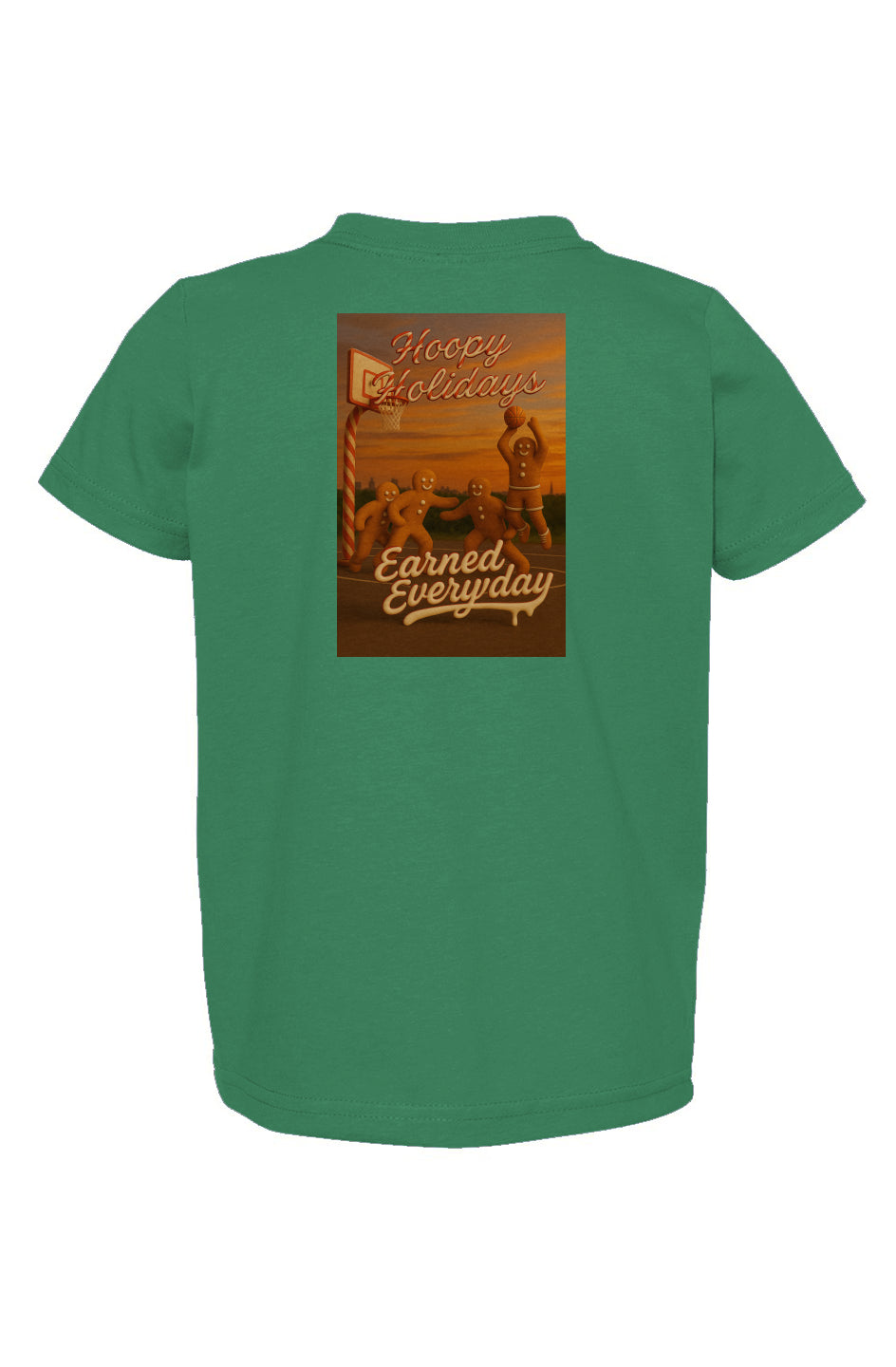 Hoopy Holidays Gingerbread – Toddler Fine Jersey T