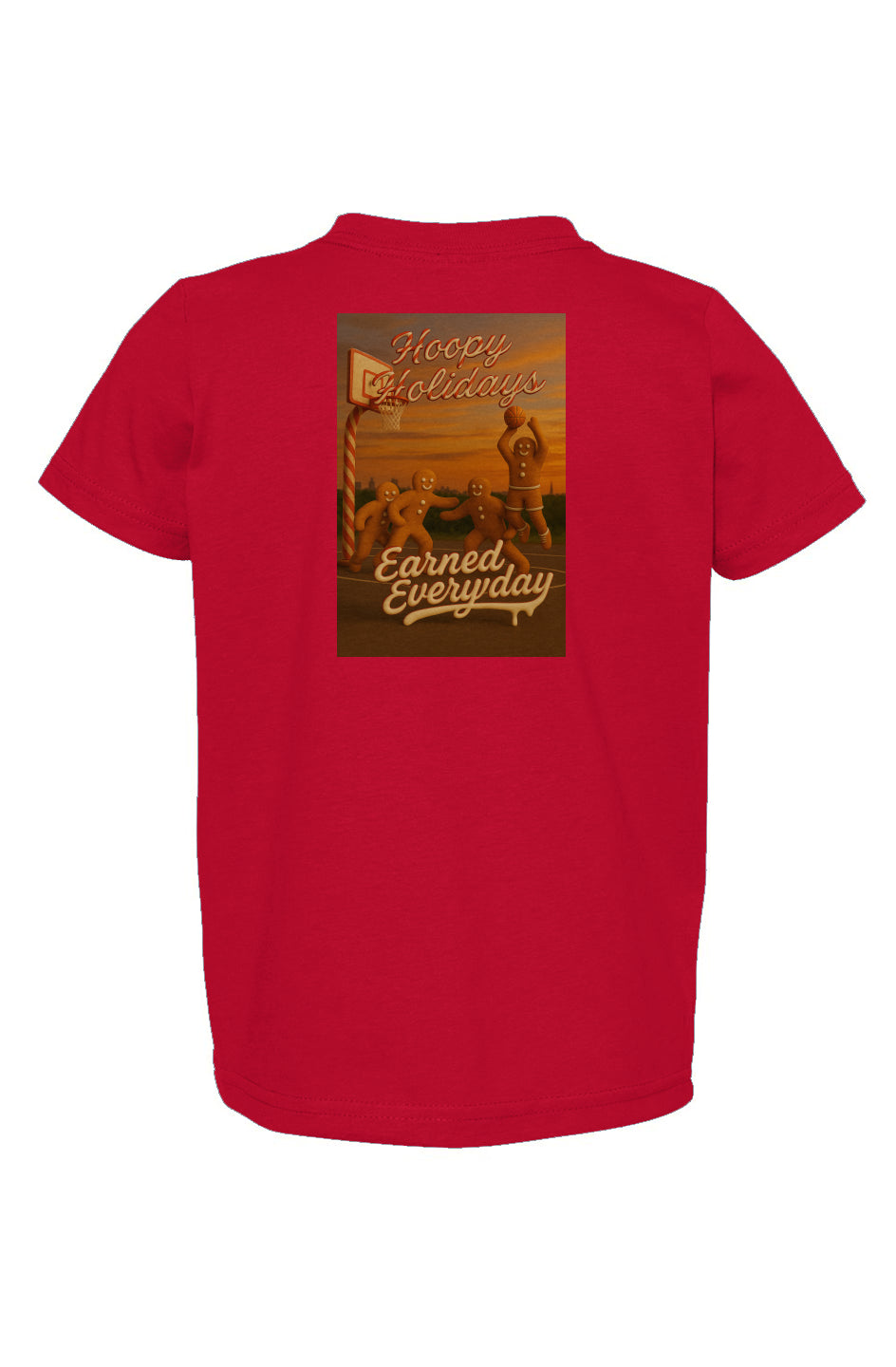 Hoopy Holidays Gingerbread – Toddler Fine Jersey T