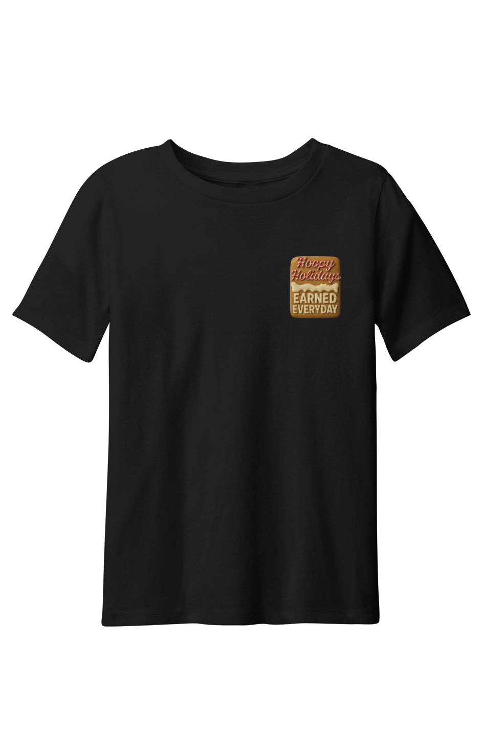 Hoopy Holidays Gingerbread – Soft Kids CVC Tee