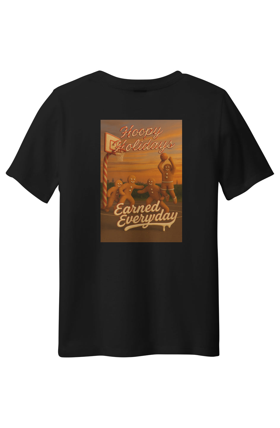 Hoopy Holidays Gingerbread – Soft Kids CVC Tee