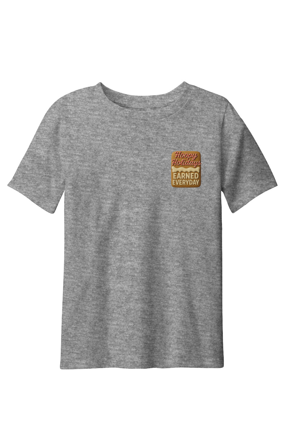 Hoopy Holidays Gingerbread – Soft Kids CVC Tee