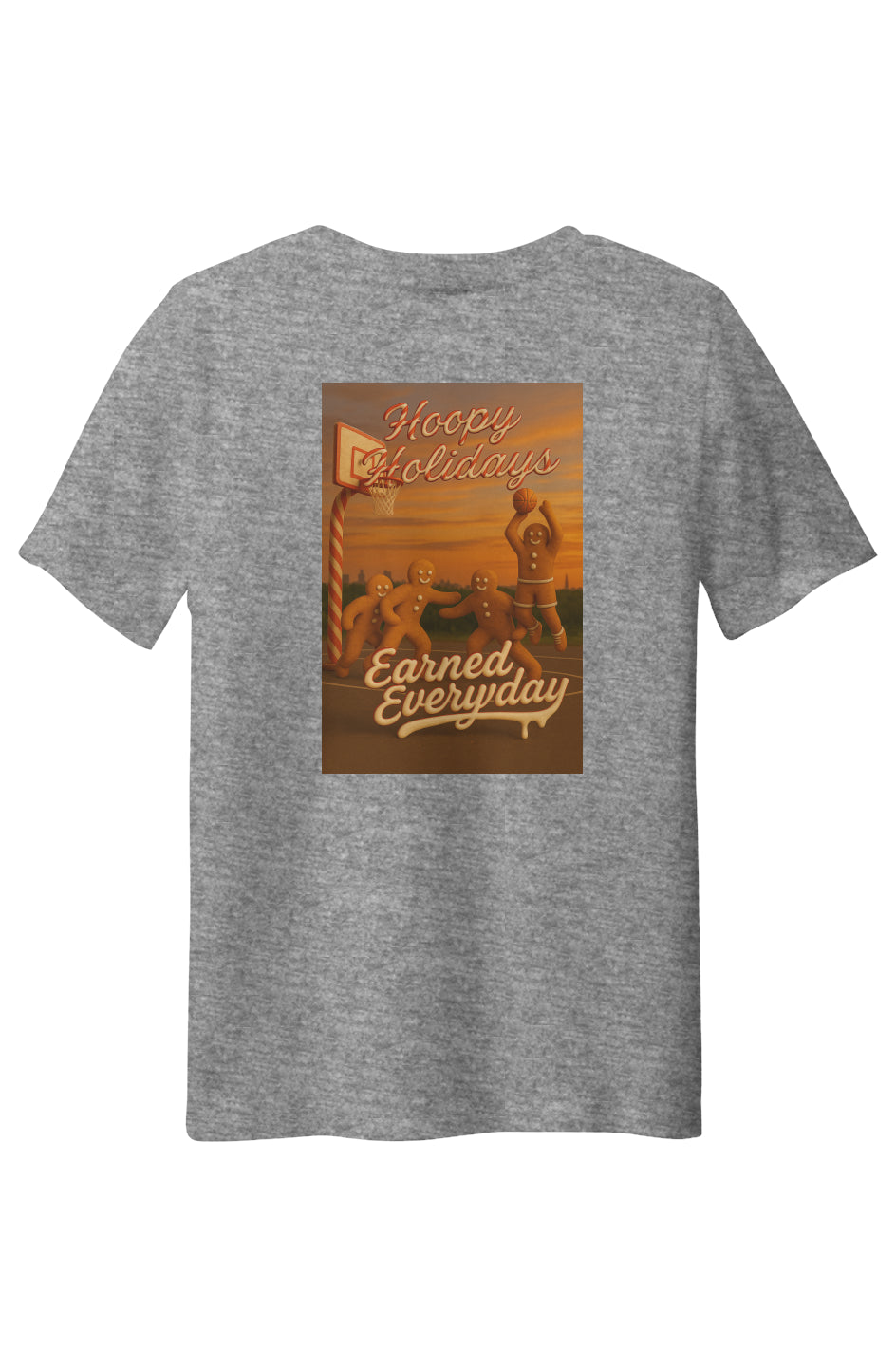 Hoopy Holidays Gingerbread – Soft Kids CVC Tee