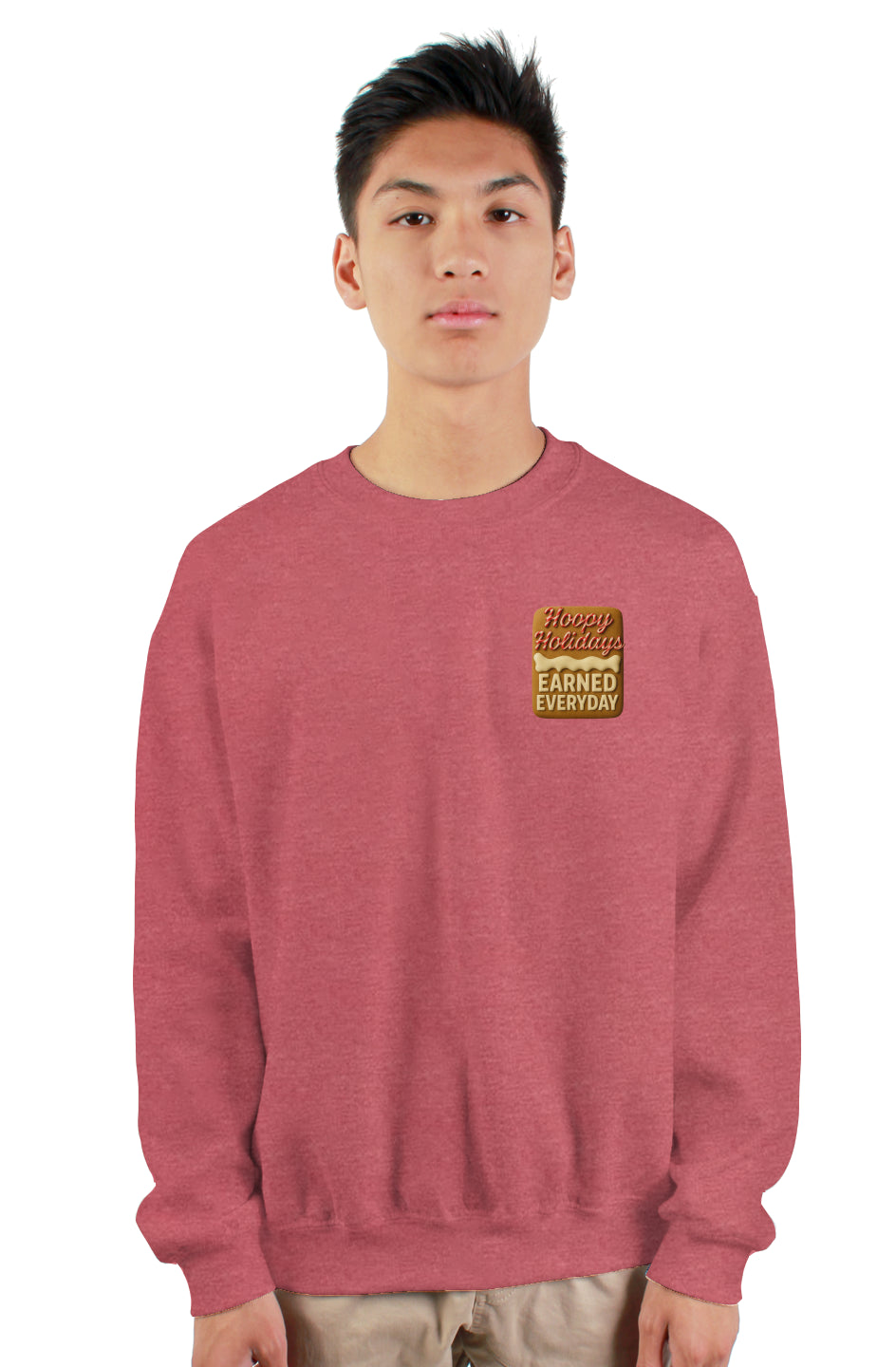 Hoopy Holidays – Gingerbread Crewneck