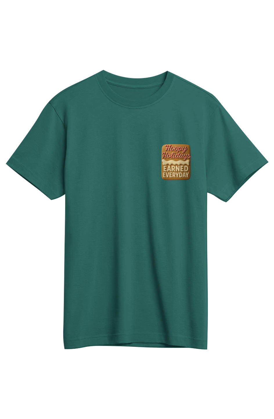 Hoopy Holidays Gingerbread – Luxury SUPIMA® Tee