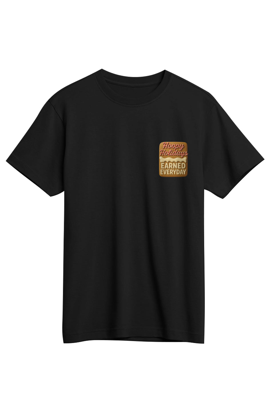 Hoopy Holidays Gingerbread – Luxury SUPIMA® Tee