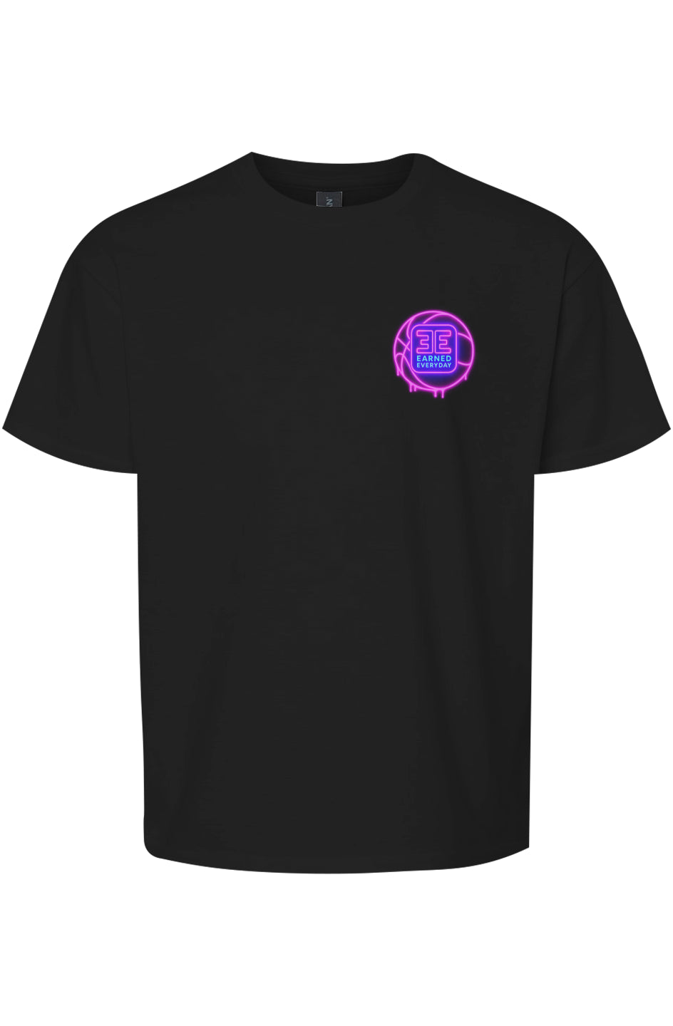Neon Drip Drive the Lane Softstyle Youth T-Shirt