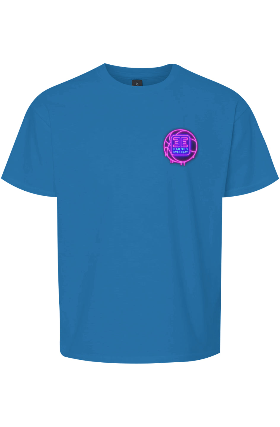 Neon Drip Drive the Lane Softstyle Youth T-Shirt