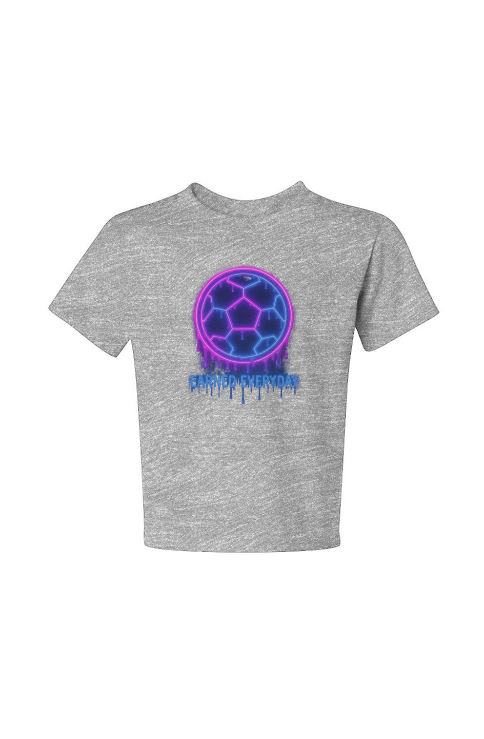Soccer Drip Youth Tee – Earned Everyday - Dri-Power
