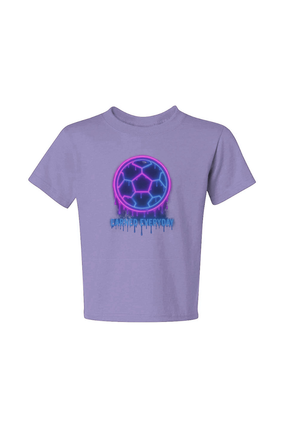 Soccer Drip Youth Tee – Earned Everyday - Dri-Power