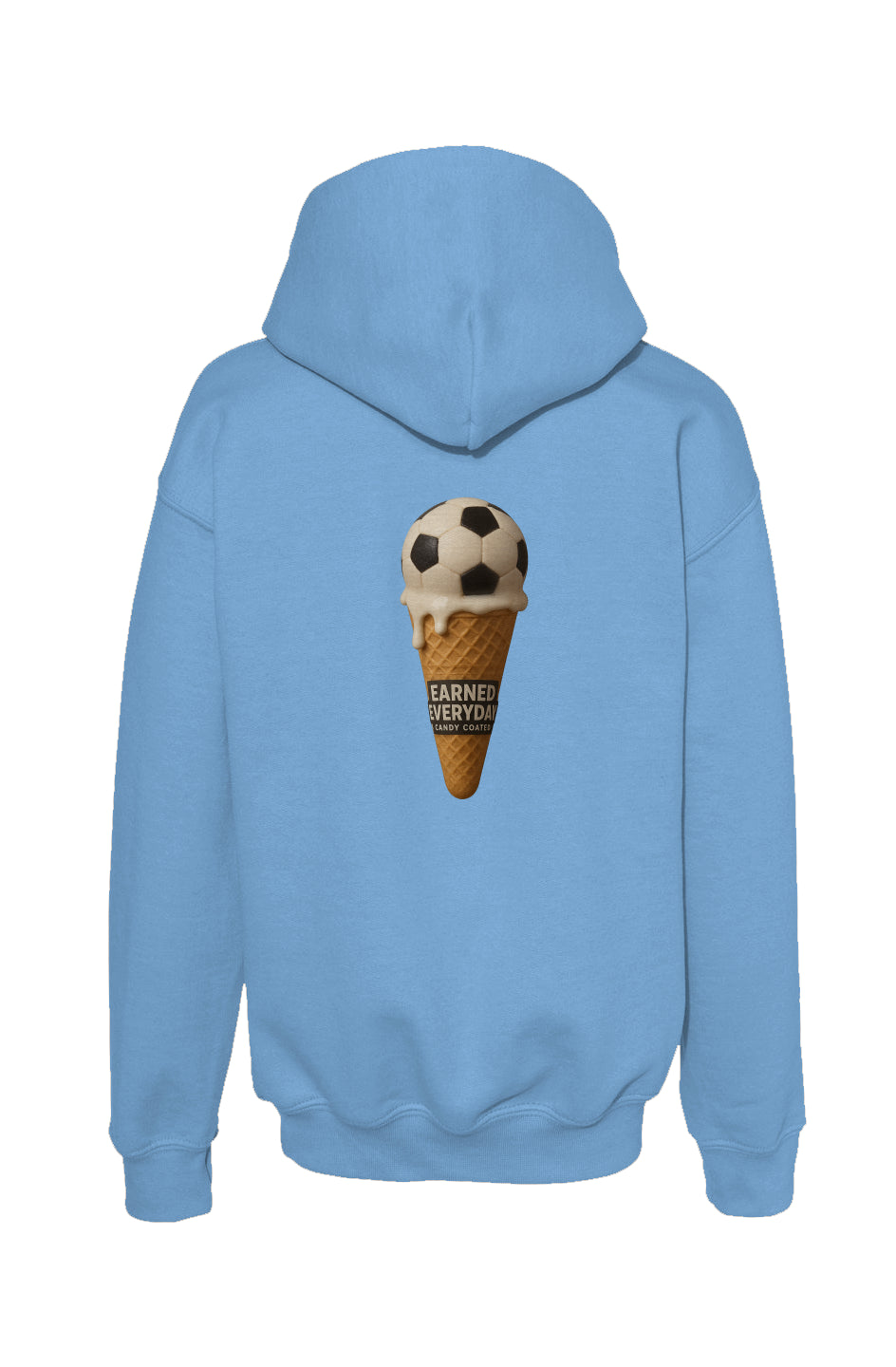 Candy Coated Soccer Mid-Weight Hoodie