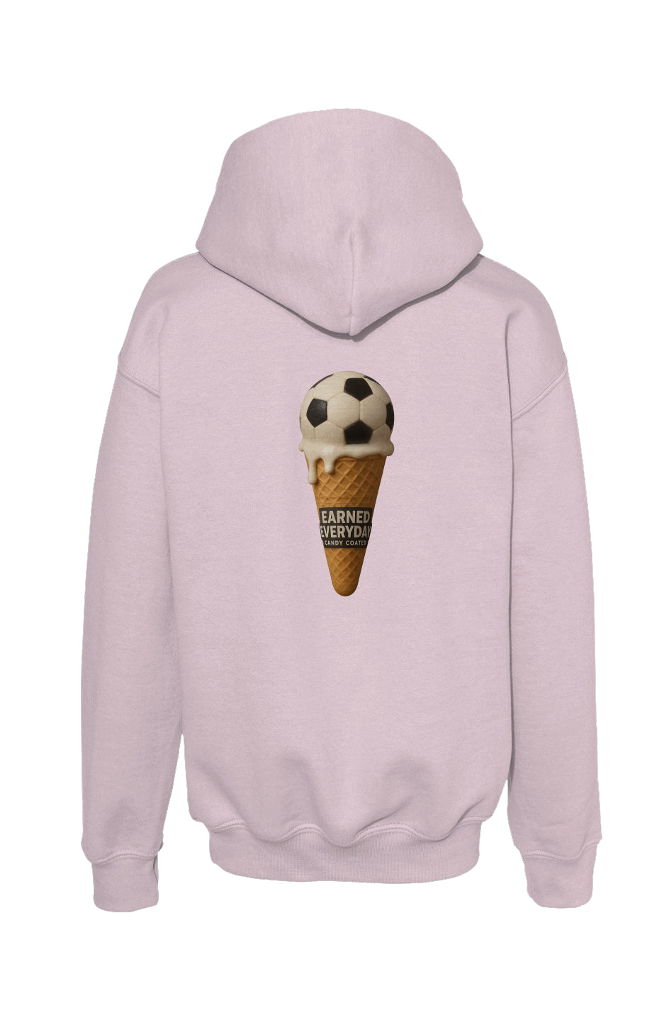 Candy Coated Soccer Mid-Weight Hoodie
