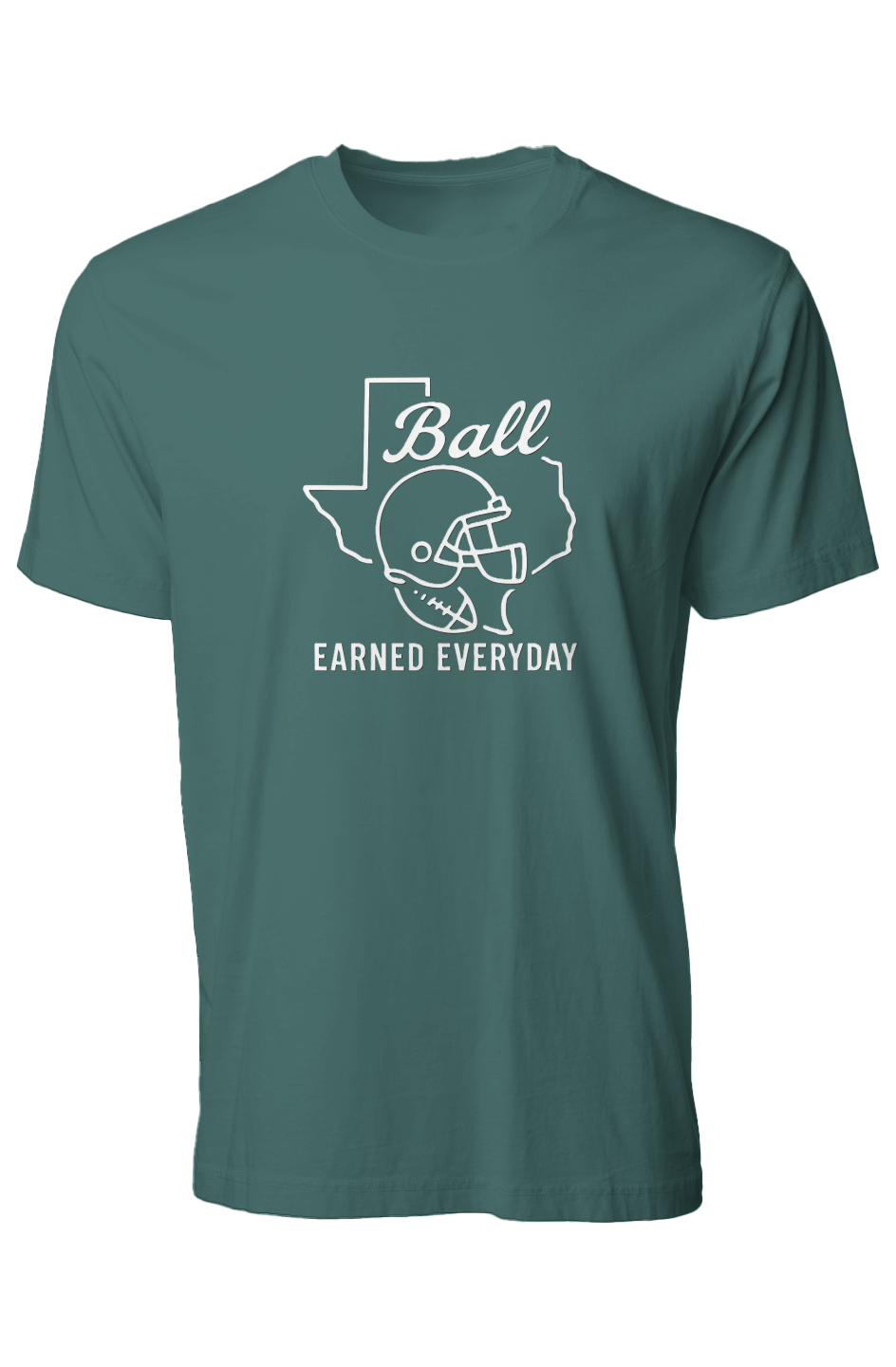 TX Ball Tee – Football Edition (Pigment-Dyed Series)