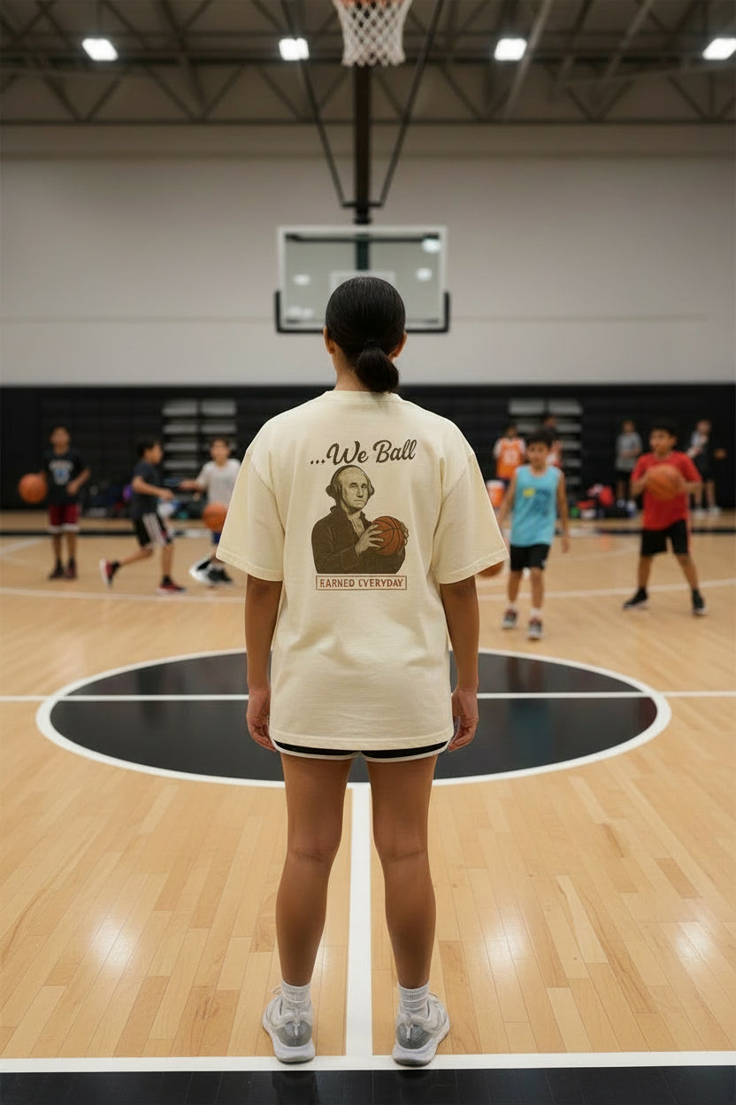 We Ball - EE x Comfort Colors Women's Boxy T-Shirt