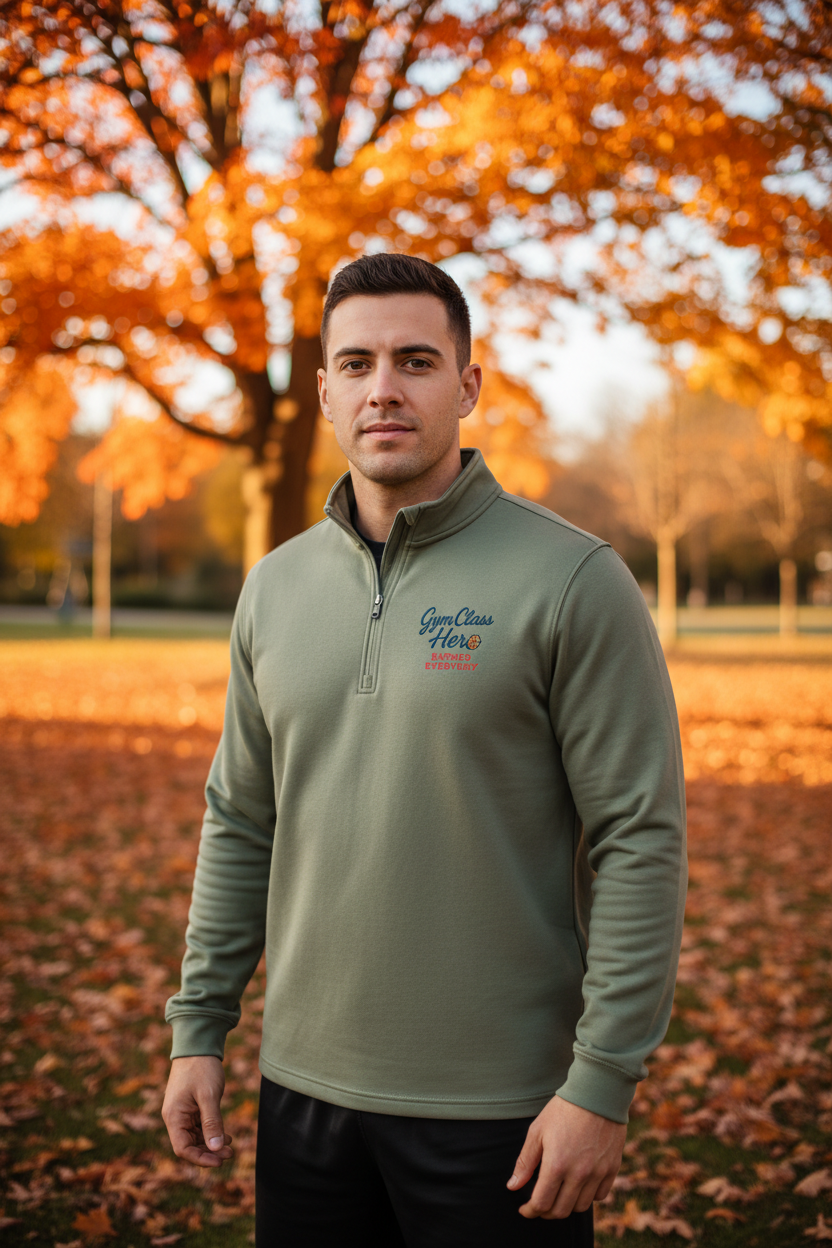 Men's Gym Class Hero - Independent Collab Perform Quarter-Zip Pullover