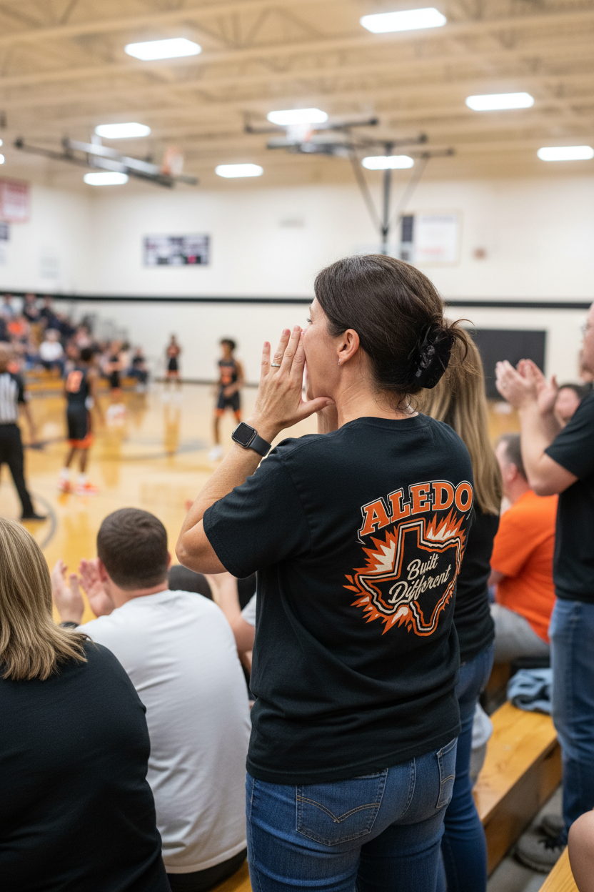Aledo Built Different - Premium Pigment Dye T-Shirt