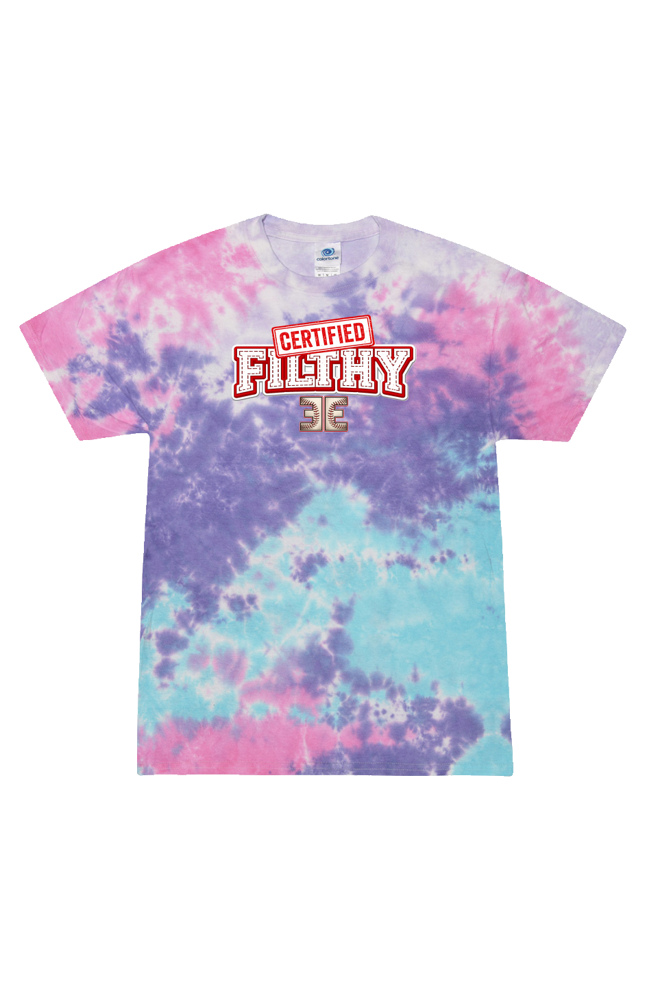Youth Earned Everyday Cotton Candy Tie Dye T Shirt