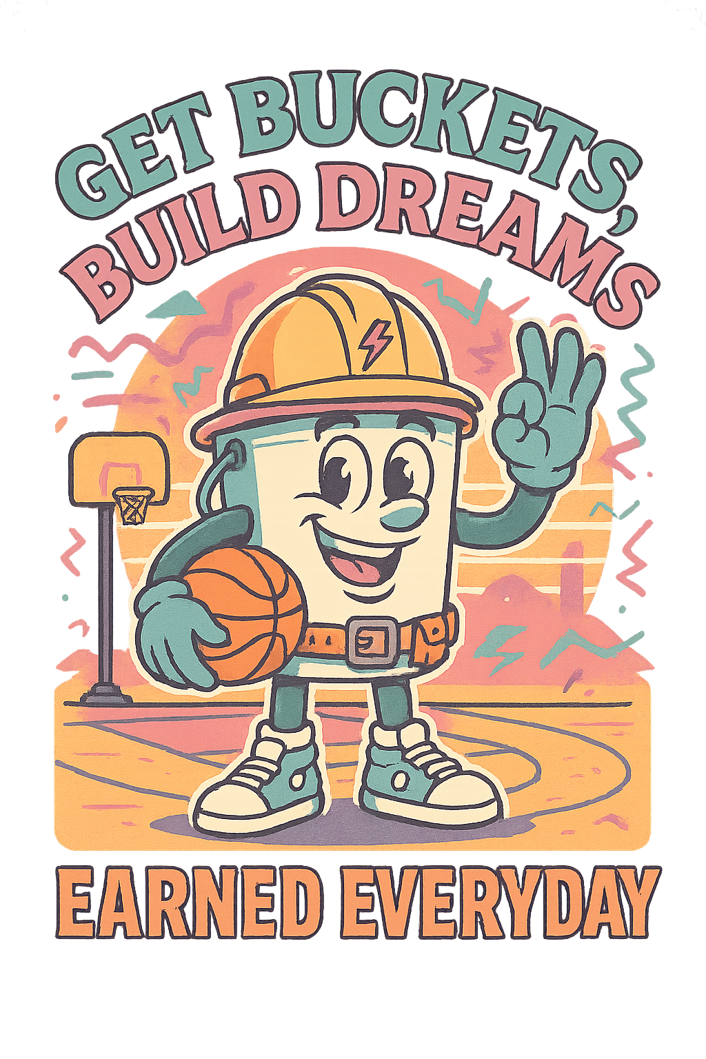 Get Buckets, Build Dreams – Classy Polo