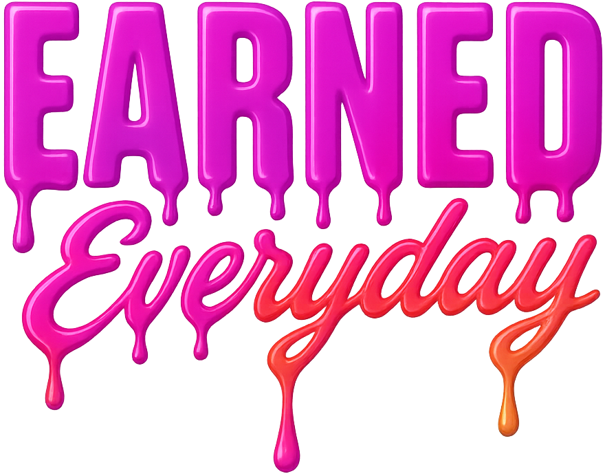Earned Everyday Candy-Drip Youth UV Hoodie