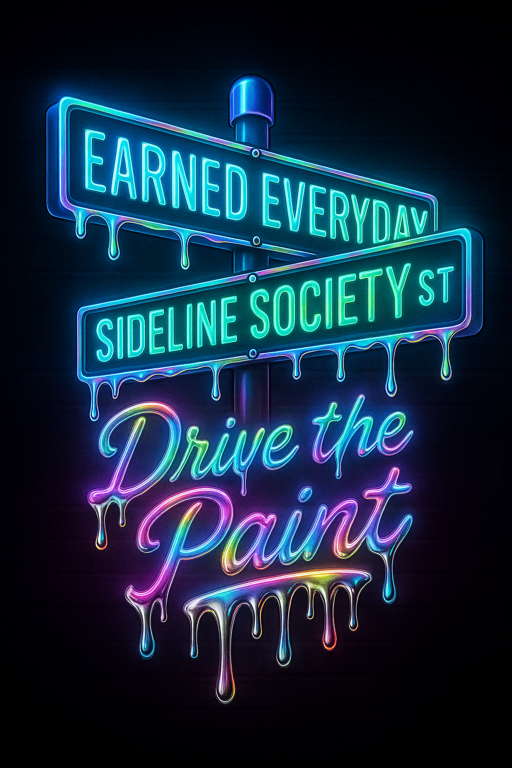 Drive the Paint Softstyle Youth T-Shirt