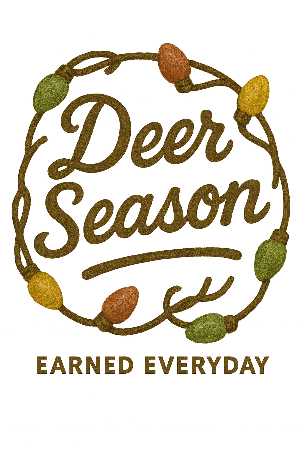 Toddler Reindeer Games Crewneck – Deer Season (Rabbit Skins Edition)