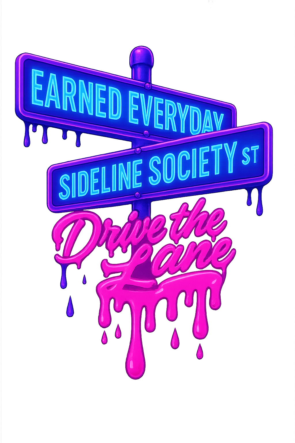 EE & Sideline Society Drive (Drip) the Lane Boulevard Hoodie