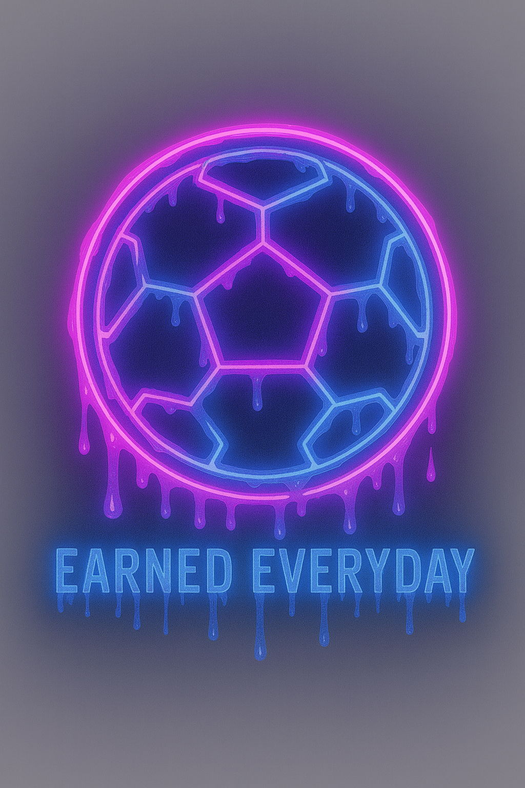 Soccer Drip Youth Tee – Earned Everyday - Dri-Power