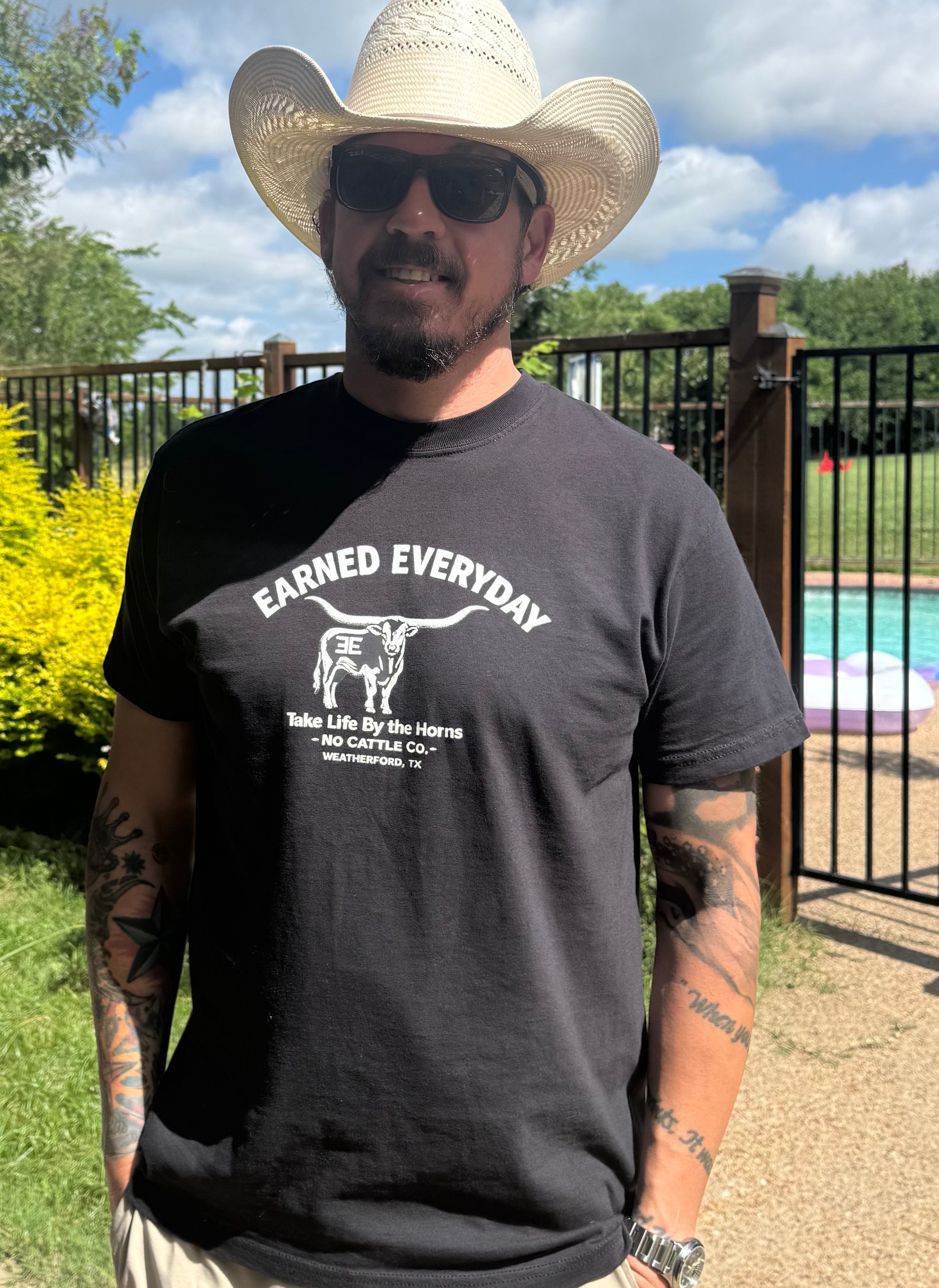 EE By The Horns Unisex Tee (Longhorn)