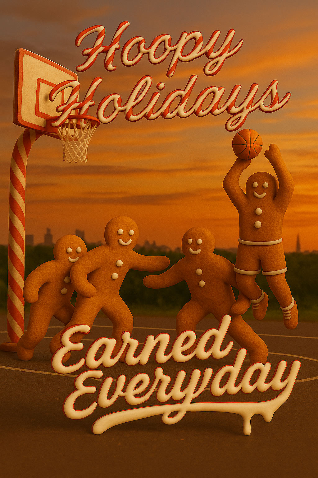 Hoopy Holidays Gingerbread – Toddler Fine Jersey T