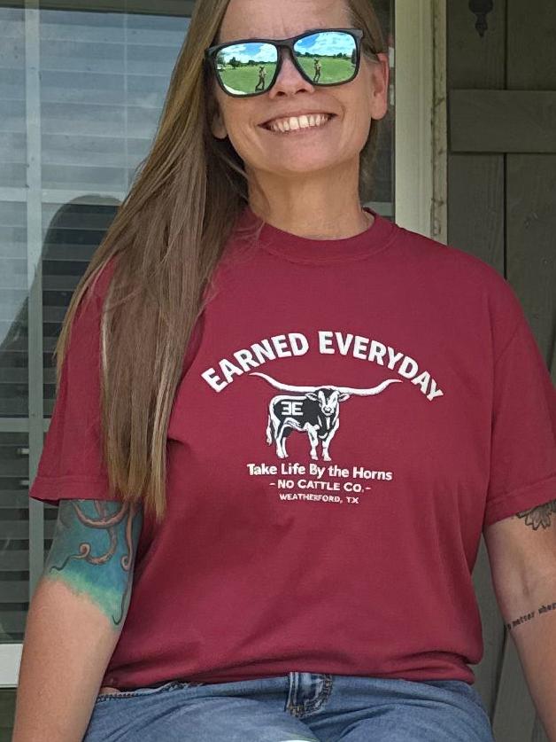 EE By The Horns Unisex Tee (Longhorn)