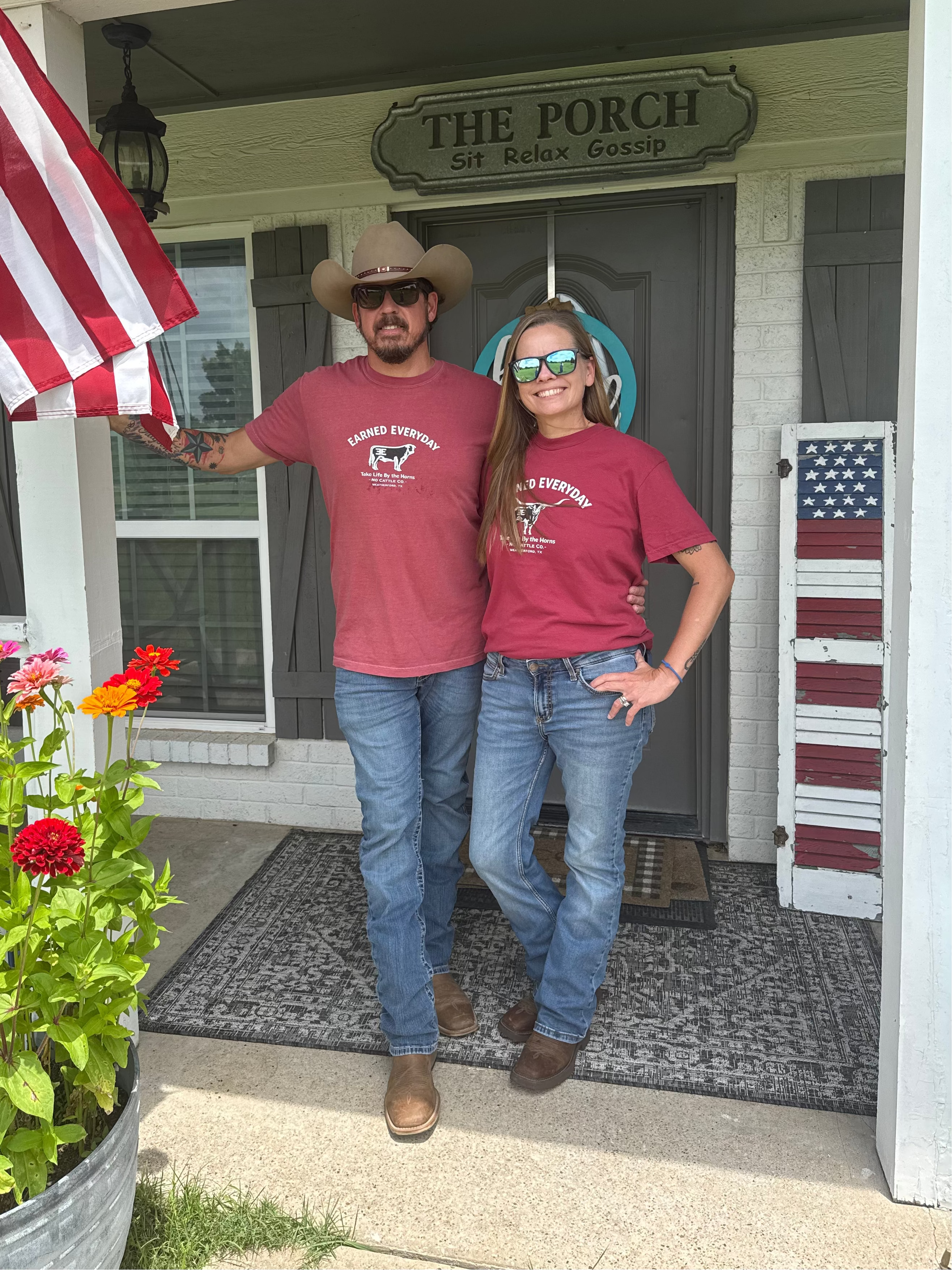 EE By The Horns Unisex Tee (Angus)