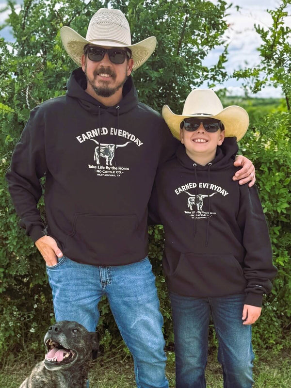 EE By the Horns (Longhorn) Hoodie
