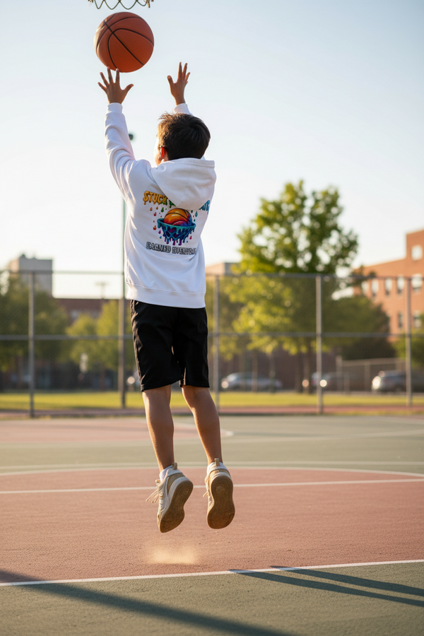 Earned Everyday Candy-Drip Youth UV Hoodie