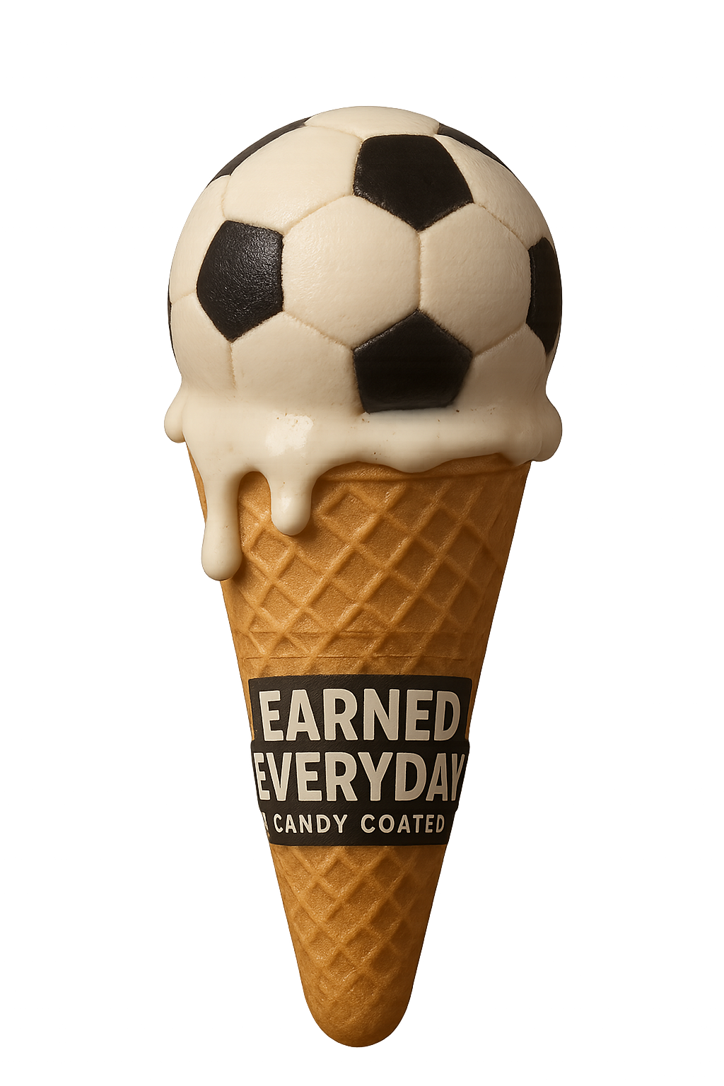 Candy Coated Soccer Mid-Weight Hoodie