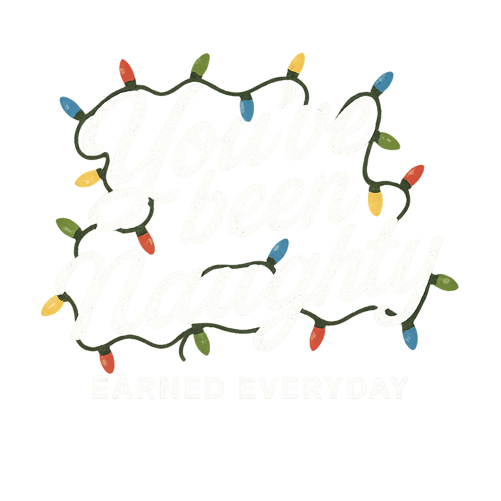 Toddler Naughty & Nice fleece sweatshirt