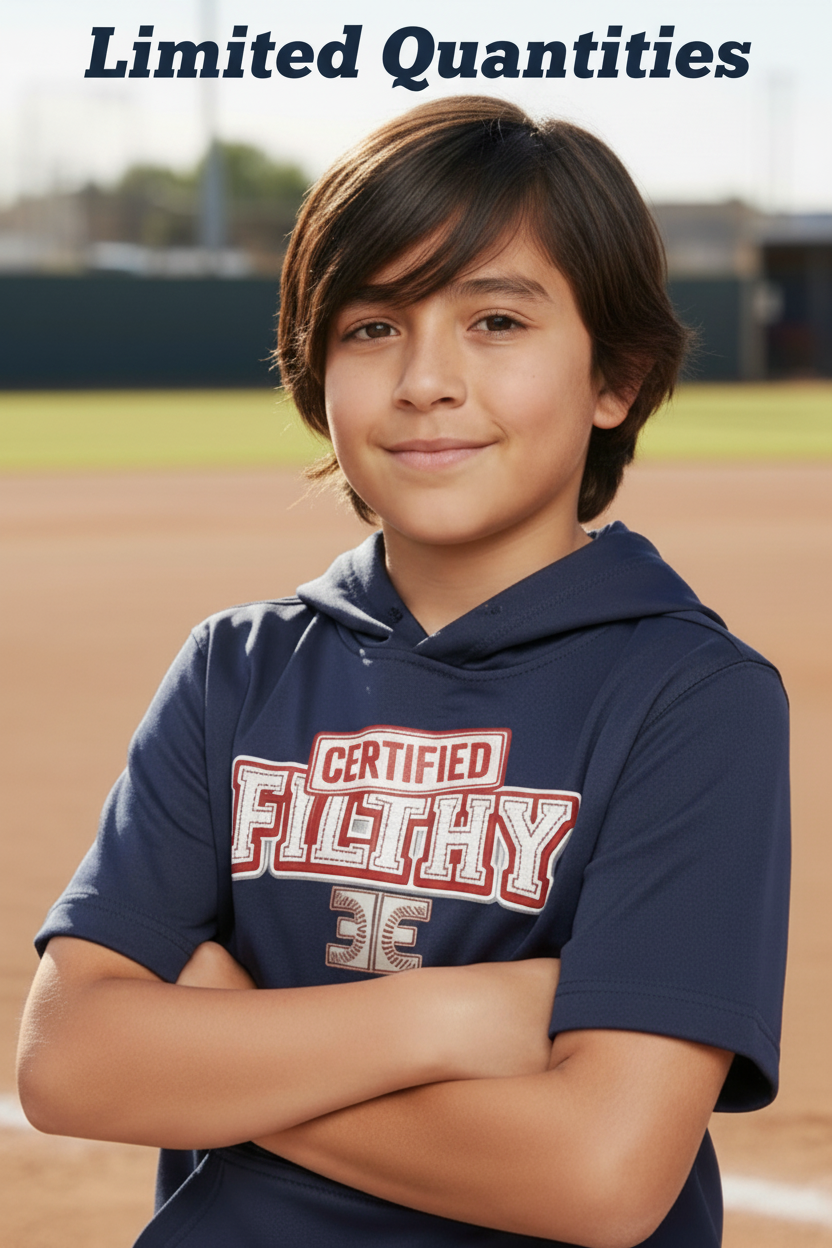 Youth Earned Everyday Certified Filthy Short Sleeve Hoodie