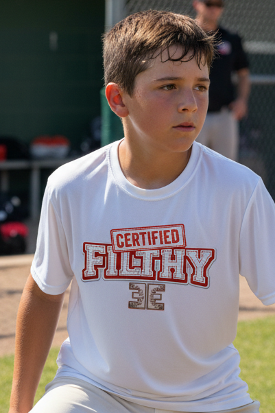 Youth Certified Filthy Performance Tee