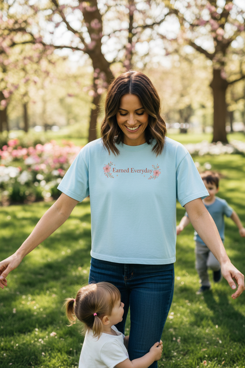 Crys's EE Good Vibes Women's Boxy Tee