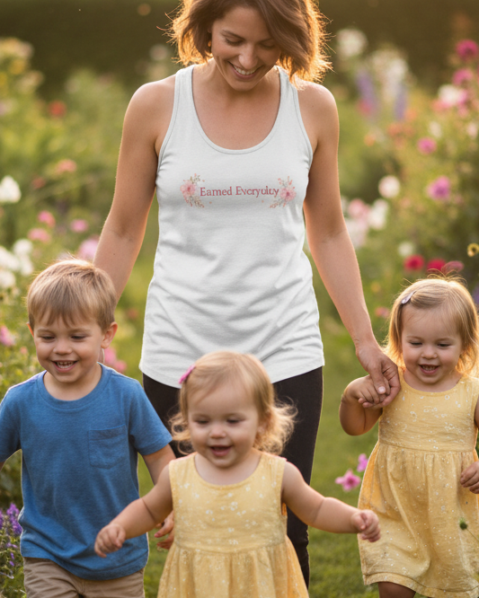 Crys's EE Good Vibes Racer Back Tank