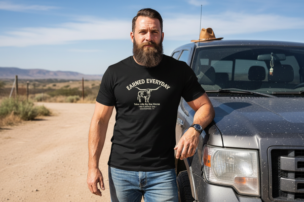 EE By The Horns Unisex Tee (Longhorn)