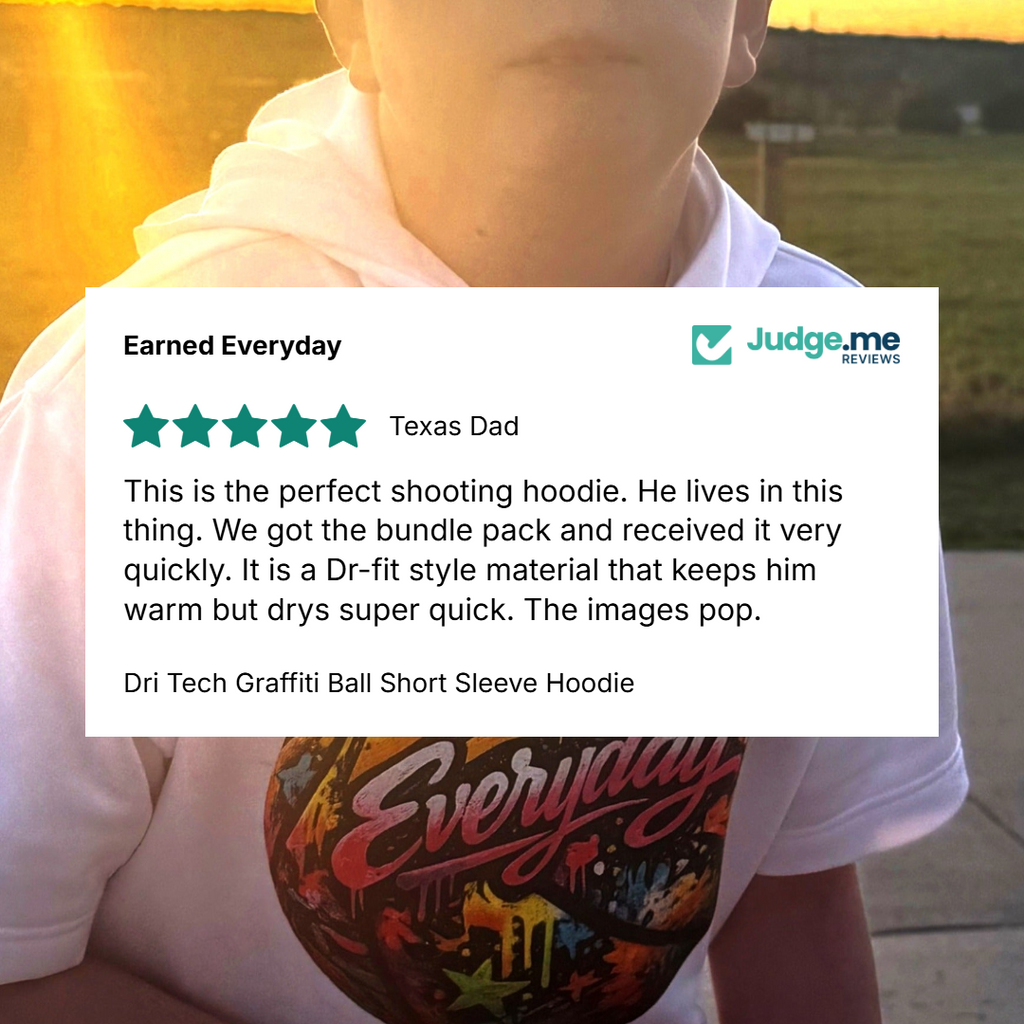 Dri Tech Graffiti Ball Short Sleeve Hoodie